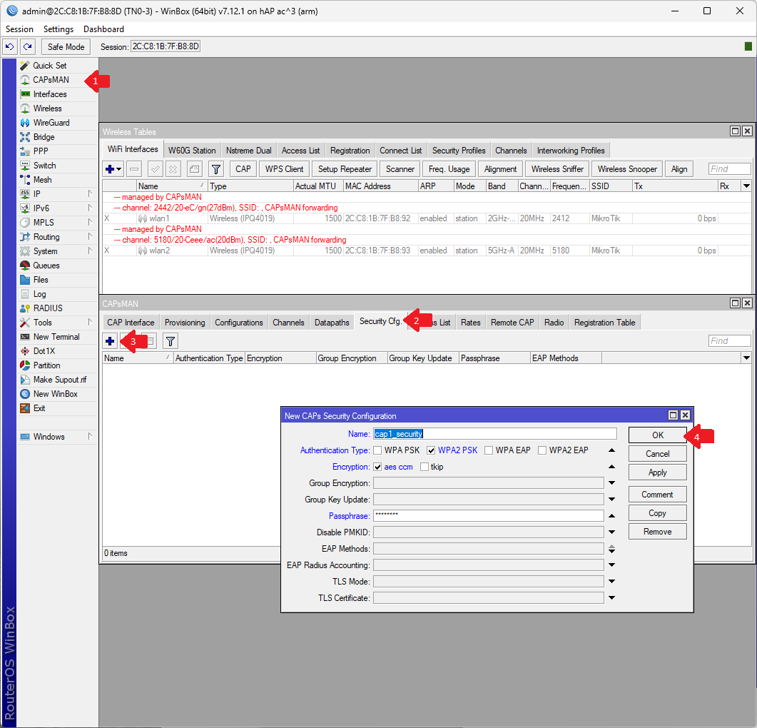 Controlling Access Points with CAPsMAN